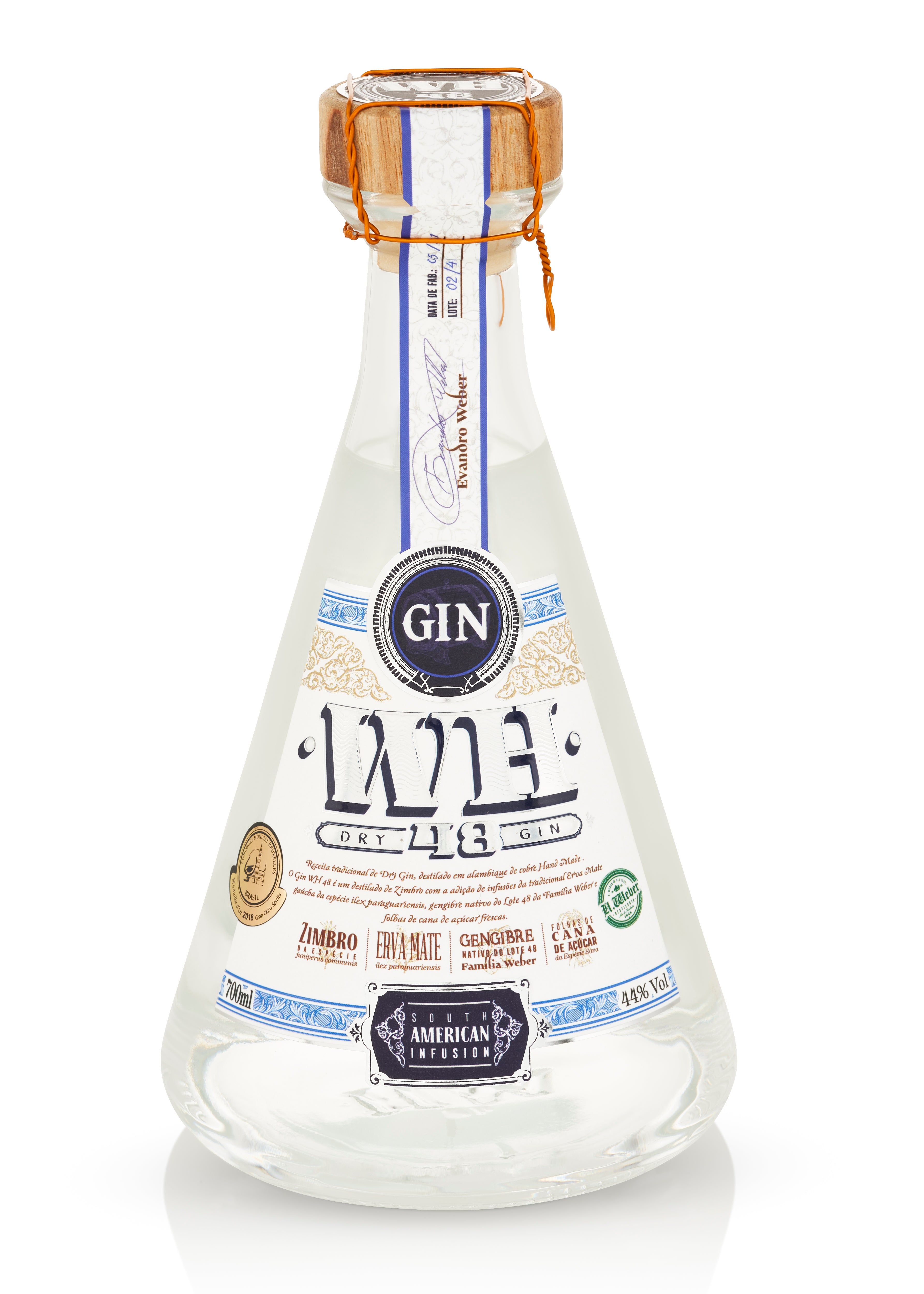 Weber Haus '48' London Dry Gin 70cl